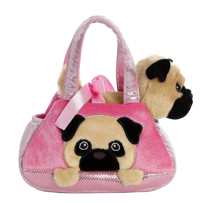 Fancy Pals | Pup in Pink Pug Bag