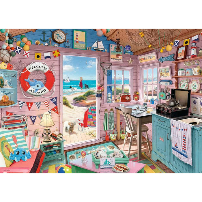 Ravensburger Puzzle | 1000pc | My Haven No 7 The Beach Hut