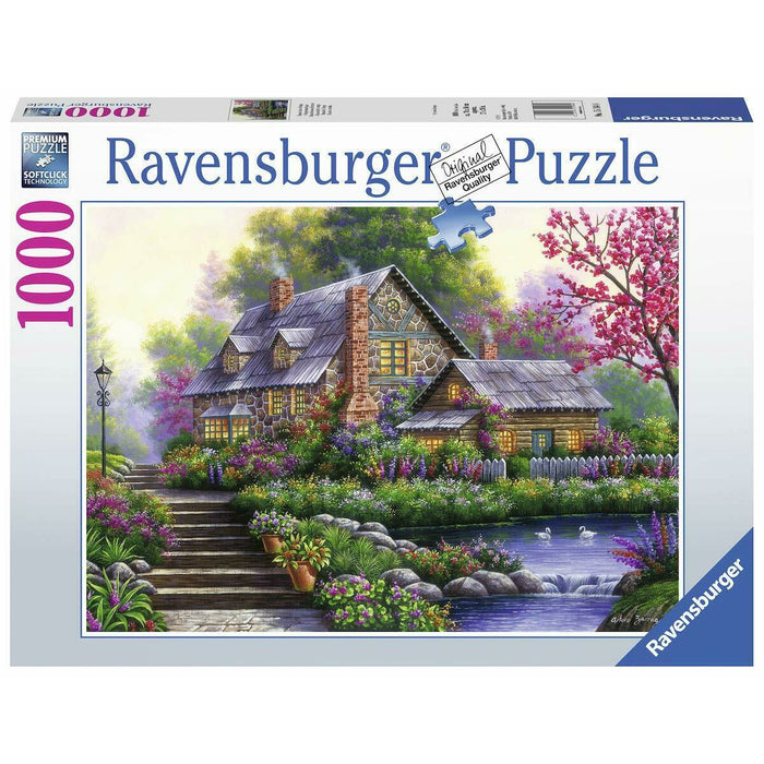 Ravensburger Puzzle | 1000pc | Romantic Cottage