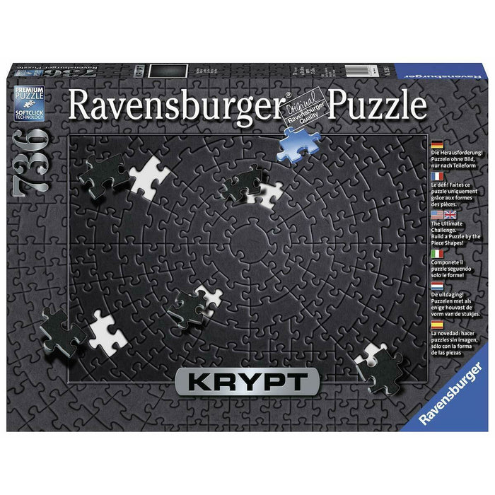 Ravensburger Puzzle | Krypt | 736pc | Black