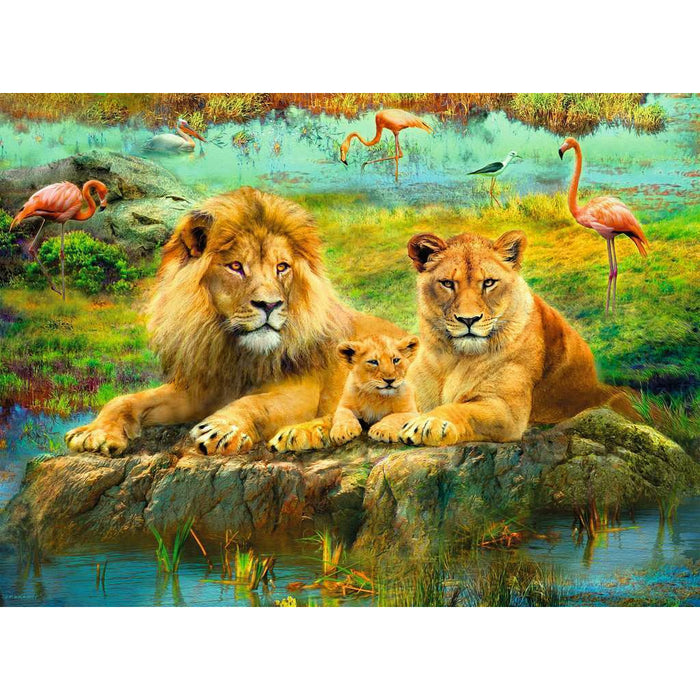 Ravensburger Puzzle | 500pc | Lions in the Savannah