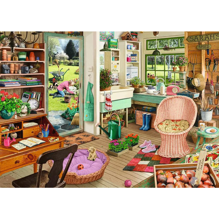 Ravensburger Puzzle | 1000pc | My Haven No. 8 The Gardener's Shed