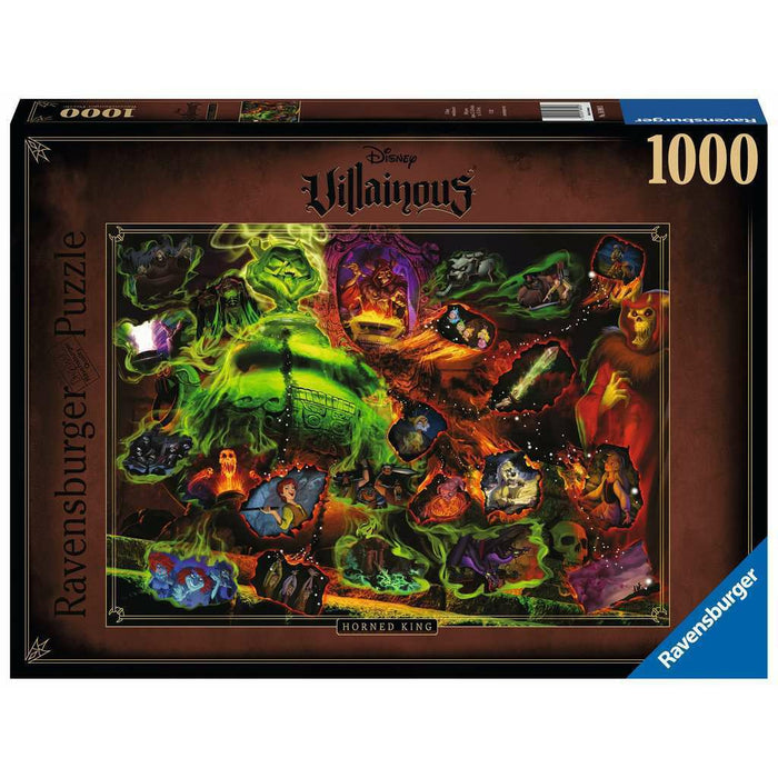 Ravensburger Puzzle | 1000pc Disney | Villainous Horned King
