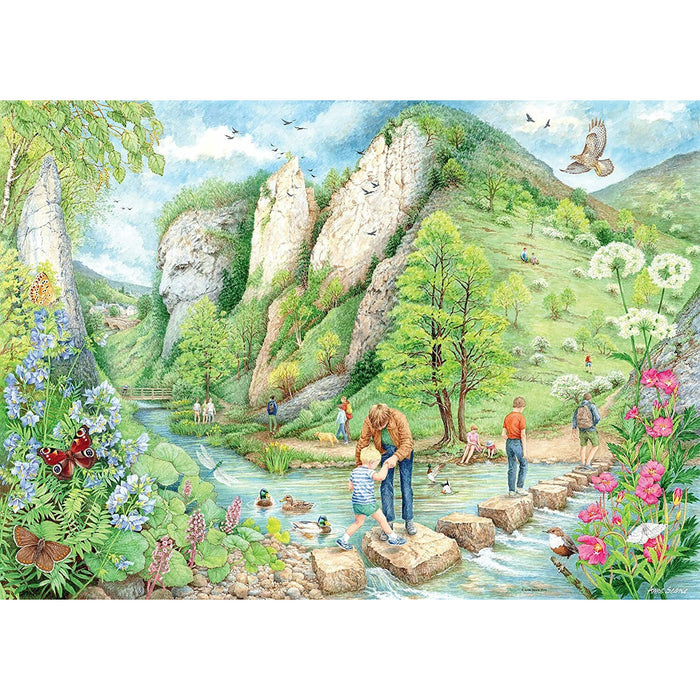 Ravensburger Puzzle | 1000pc | Dovedale Walk World No. 2