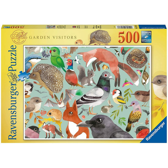 Ravensburger Puzzle | 500pc | Garden Visitors