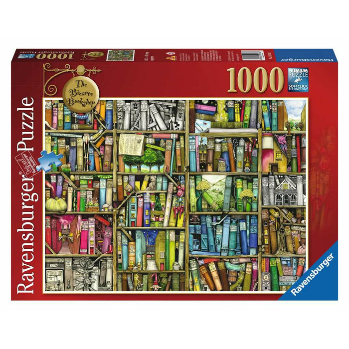 Ravensburger Puzzle | 1000pc |  Colin Thompson's The Bizarre Bookshop