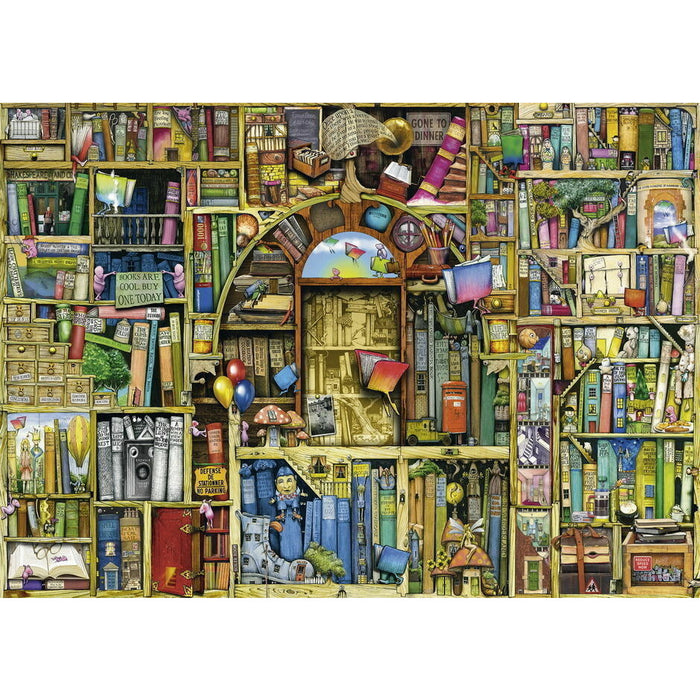 Ravensburger Puzzle | 1000pc |  Colin Thompson's The Bizarre Bookshop No. 2
