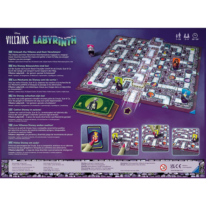 Ravensburger Game | Disney Villains Labyrinth