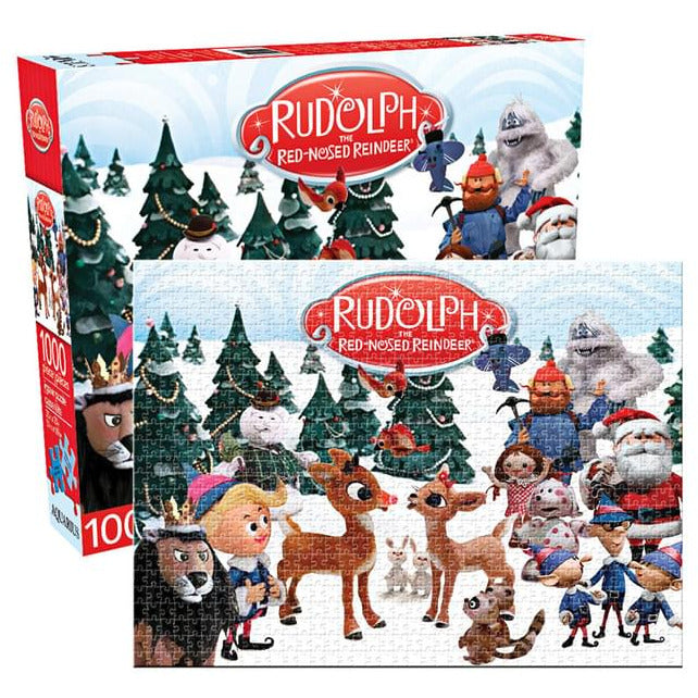 Aquarius 1000pc Puzzle | Rudolph the Red Nosed Reindeer