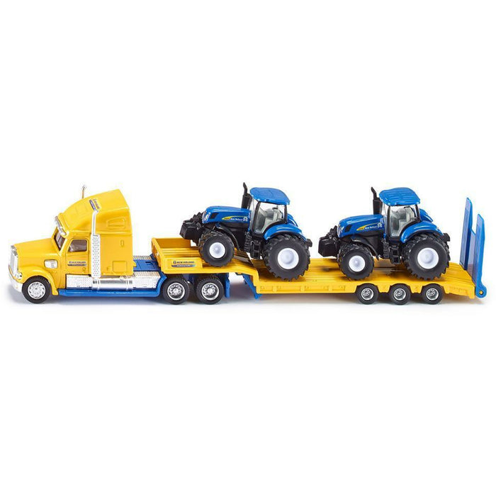 Siku | Truck with 2 New Holland Tractors