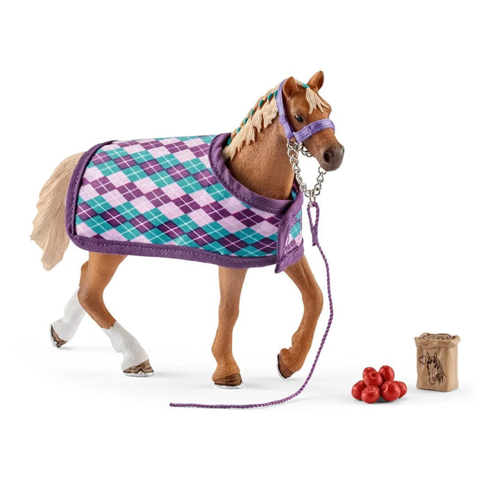 Schleich | Horse Club | English Thoroughbred with Blanket