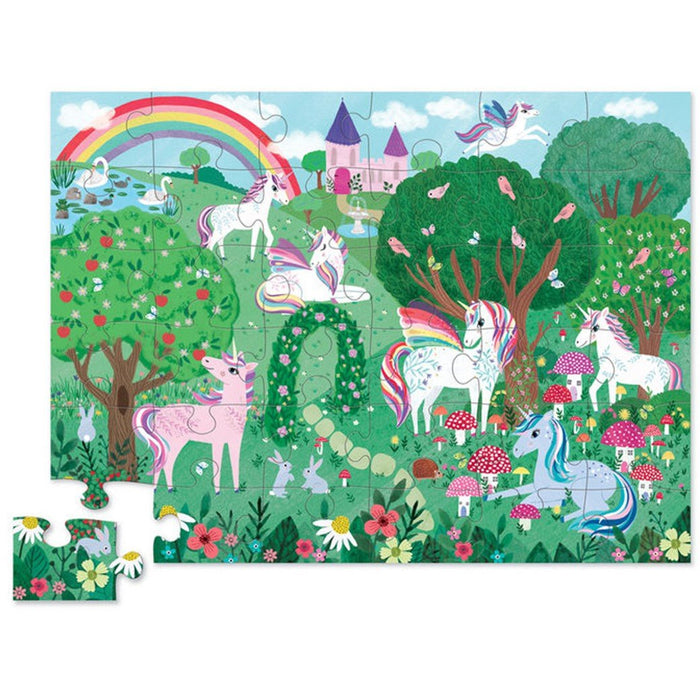 Crocodile Creek Puzzle | Floor | 36 pc Unicorn Dreams