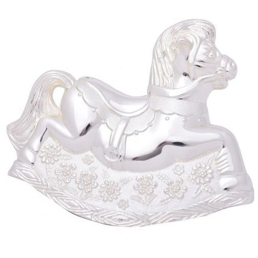 Silver Money Box | Rocking Horse — Delightful Rainglow