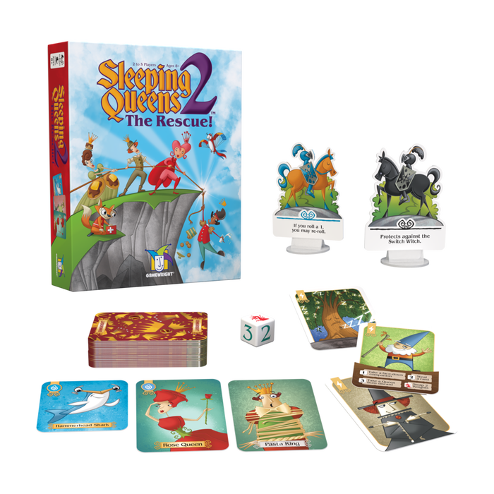 Gamewright Game | Sleeping Queens 2 - The Rescue