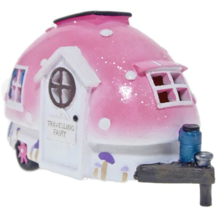 Fairy Solar House | Fairy Caravan | Pink