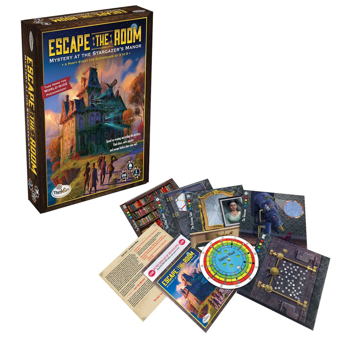 Thinkfun Game | Escape the Room - Mystery at the Stargazer's Manor
