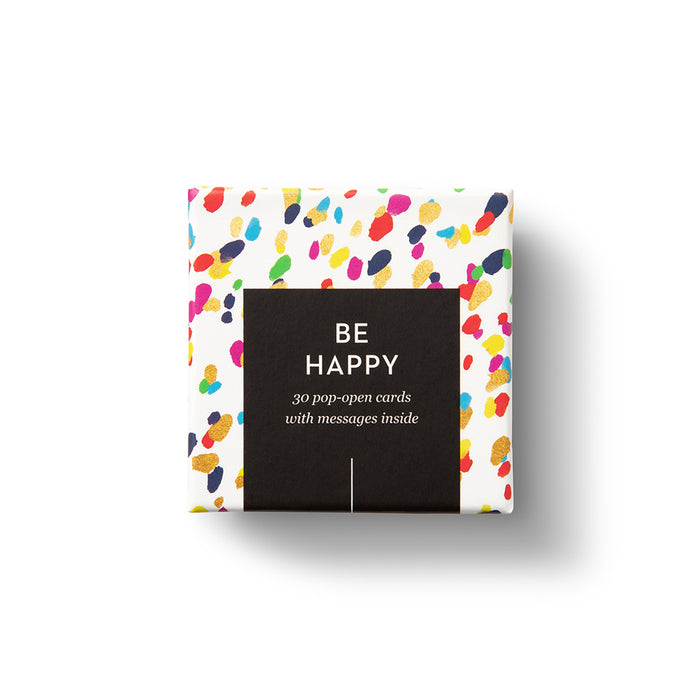 Thoughtfulls Pop-Open Cards - Be Happy