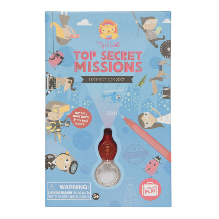 Tiger Tribe | Top Secret Missions Detective Set