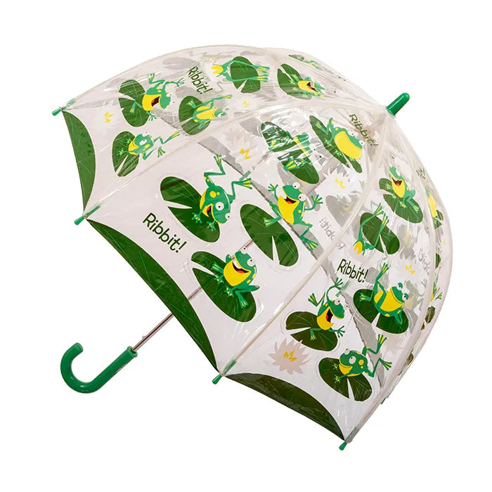 Umbrella | Children | Clear PVC Birdcage | Frog