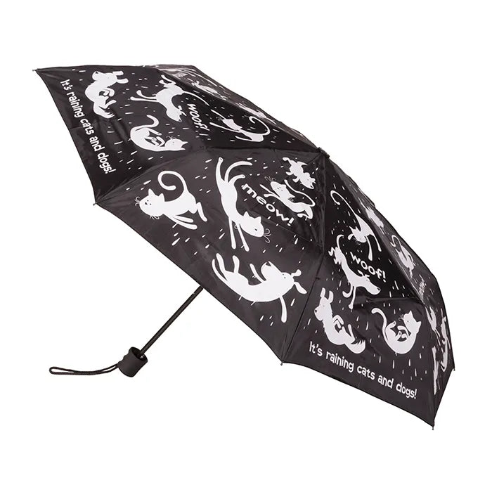 Umbrella | Compact | Raining Cats & Dogs