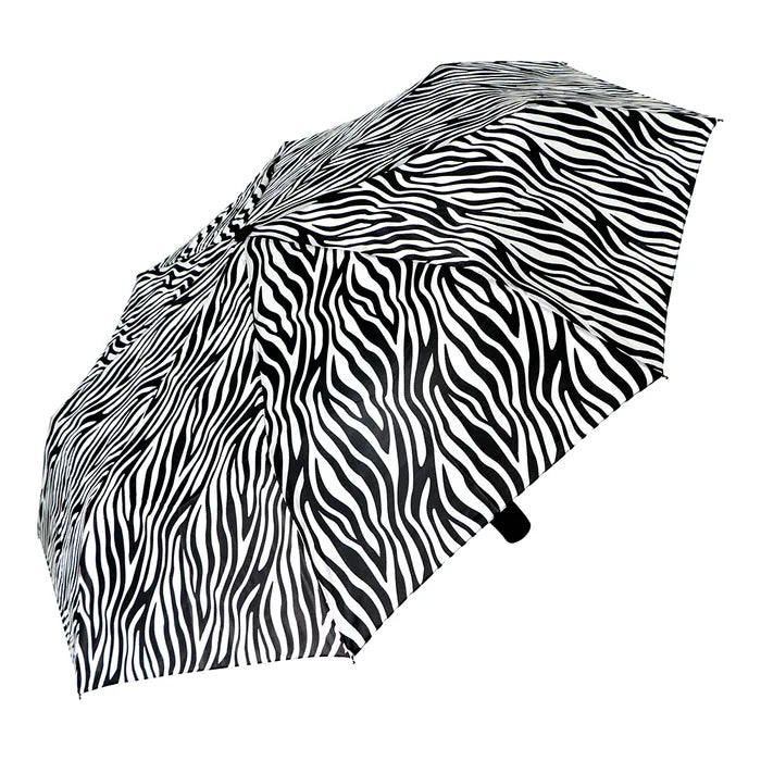 Umbrella | Compact | Zebra Print