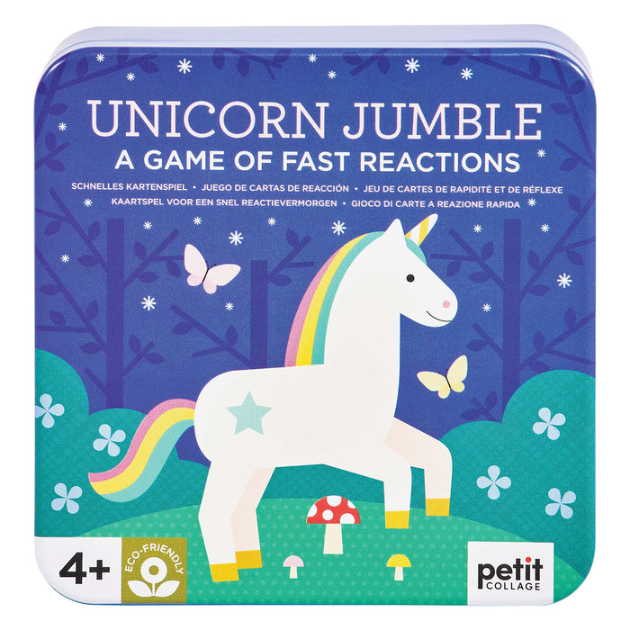 Petit Collage | Card Game | Unicorn Jumble