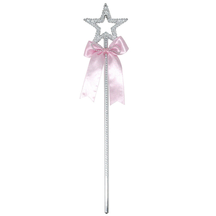 Pink Poppy | Ballerina Bow Star Wand