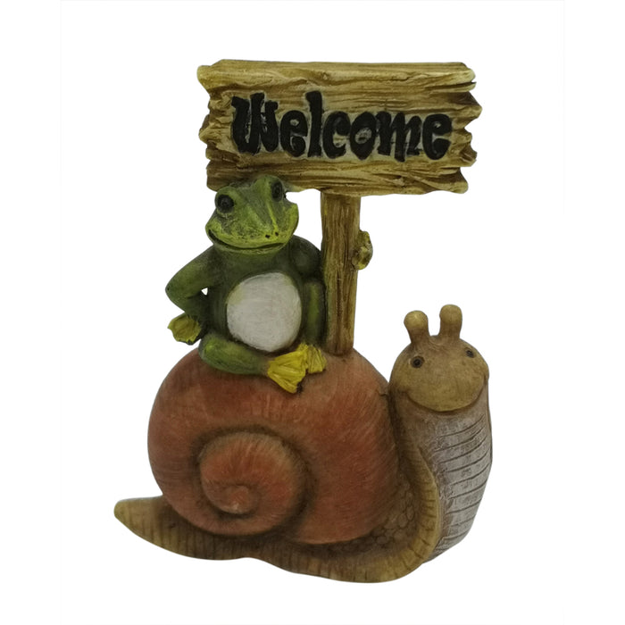 Welcome Sign | Snail & Frog