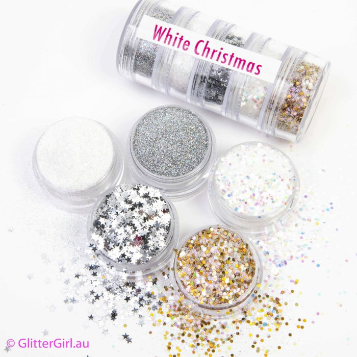 Glitter Collection 5 pack | White Christmas