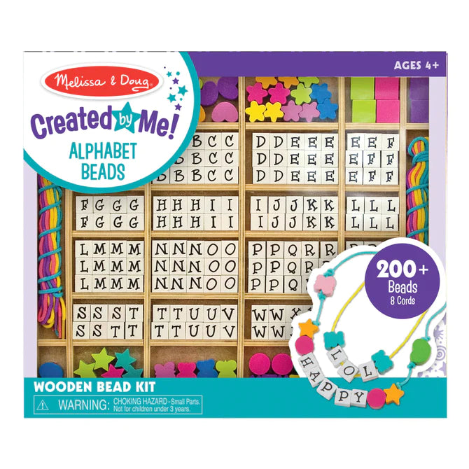 Melissa & Doug | Craft | Alphabet Beads