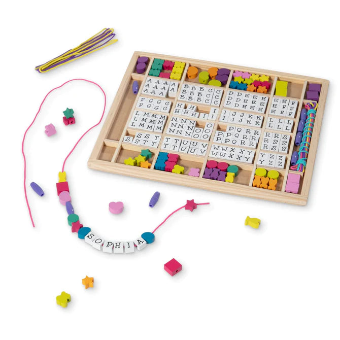 Melissa & Doug | Craft | Alphabet Beads