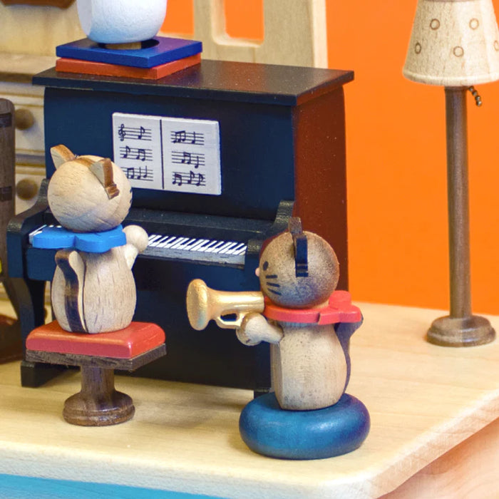 Wooderful Life | Music Box | Cat Play Piano