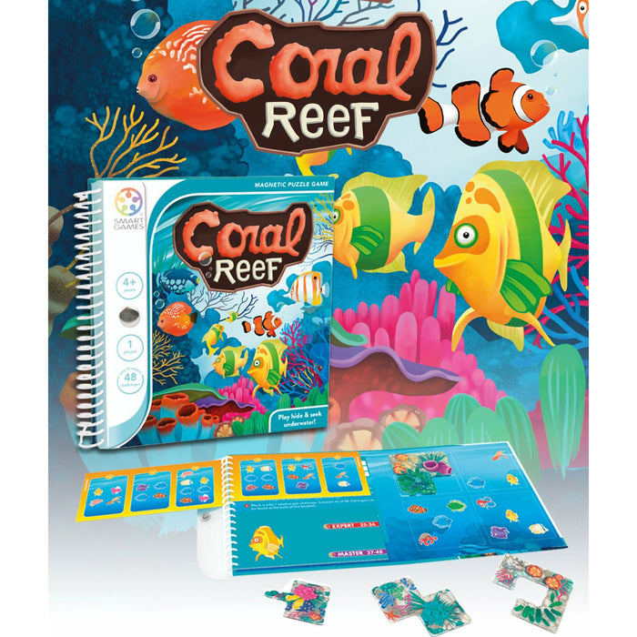 Smart Games | Travel Game | Magnetic | Coral Reef