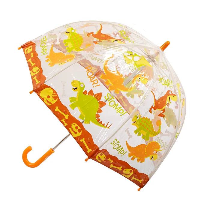 Umbrella | Children | Clear PVC Birdcage | Dinosaur