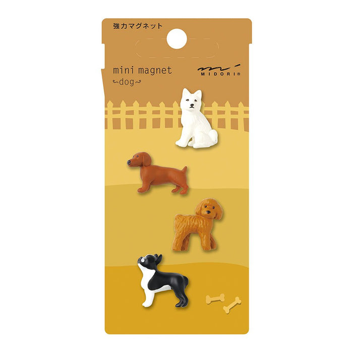Mini Magnet Set | Dog | 4 pack