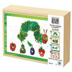 Wooden Puzzles in a Box | The Very Hungry Caterpillar