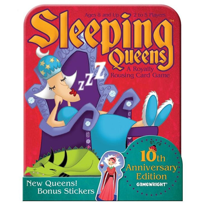 Gamewright Game | Sleeping Queens | Anniversary Edition in tin