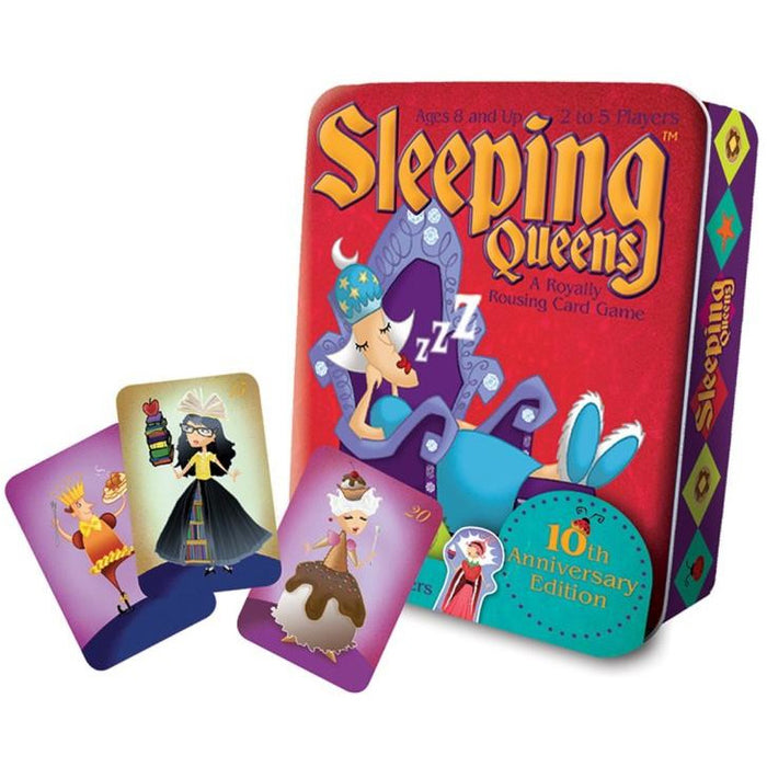 Gamewright Game | Sleeping Queens | Anniversary Edition in tin