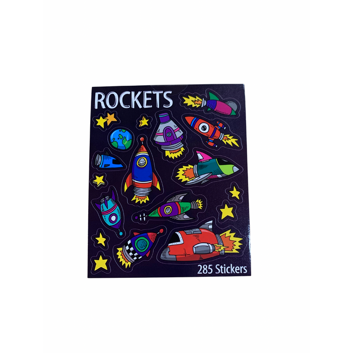 Sticker Pad - Rockets