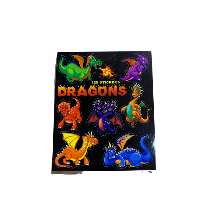 Sticker Pad - Dragons
