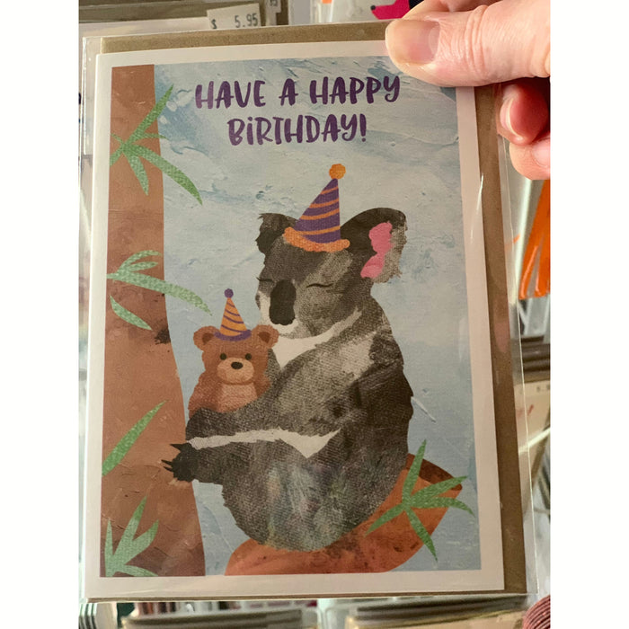 Birthday Card | Cuddly Koala