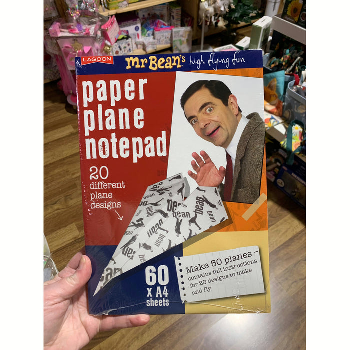 Paper Plane Notepad | Mr Bean