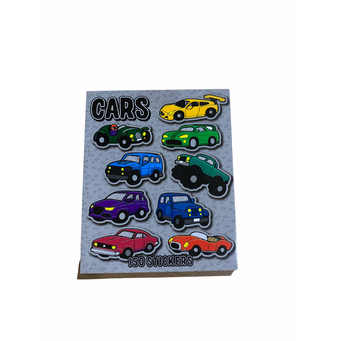 Sticker Pad - Cars