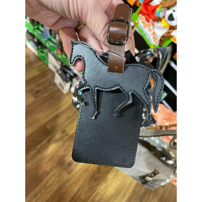 Leather Bag Tag - Horse