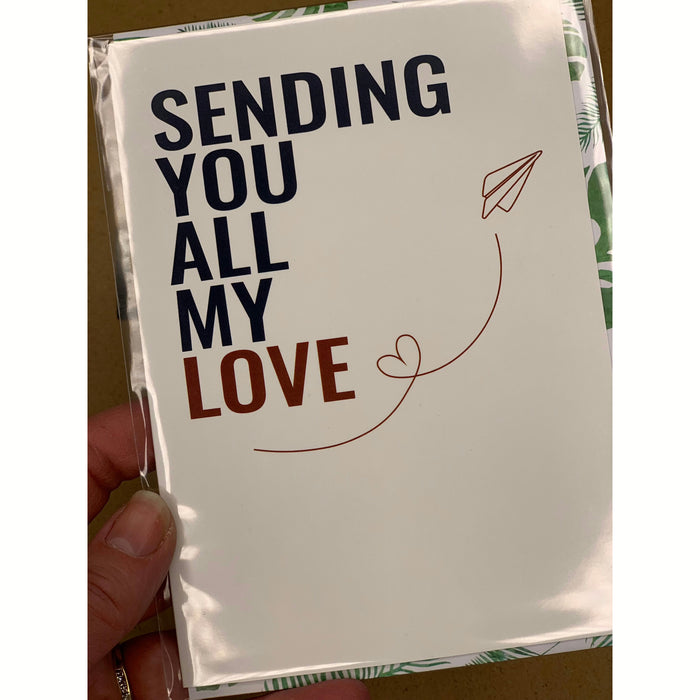 Blank Card | Sending you all my Love