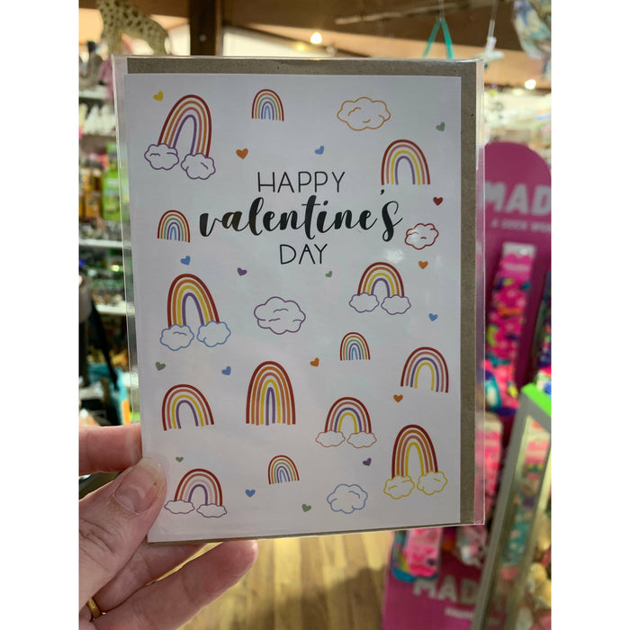 Valentine's Day Card - Rainbows