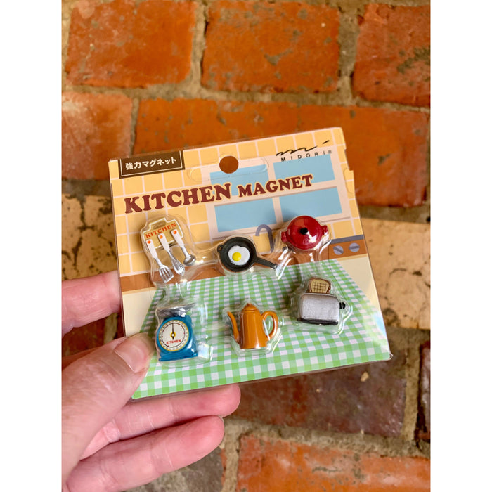 Mini Magnet Set | Kitchen | 6 Pack