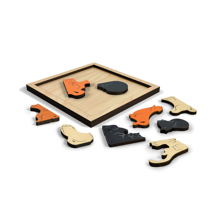 Wooden Puzzle | Kitty Cat Corner