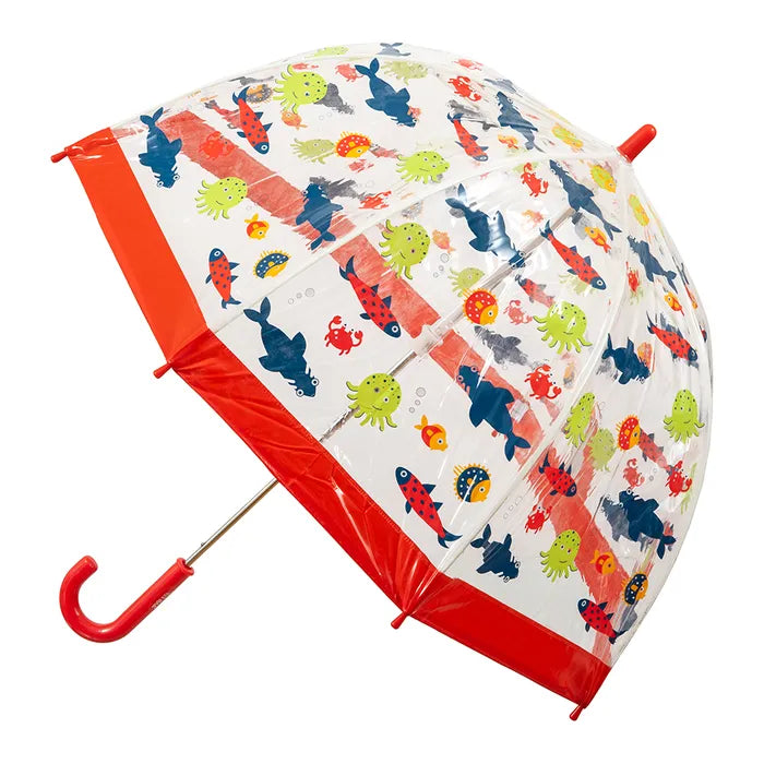 Umbrella | Children | Clear PVC Birdcage | Fish