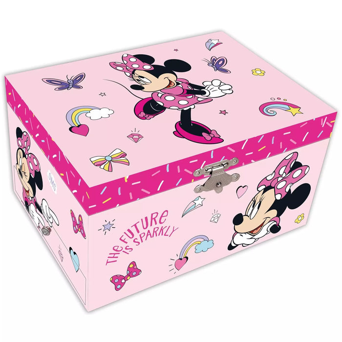 Pink Poppy | Musical Jewellery Box | Minnie Mouse Luxury